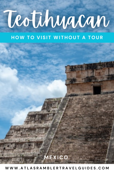 Teotihuacan day trip Pinterest Pin